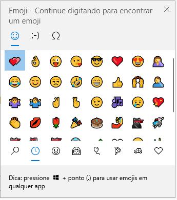 Emojis Windows 11